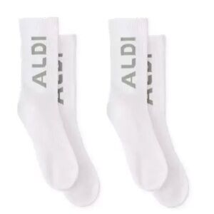 ALDI CREW FAN SOCKS - 2 PAIR.